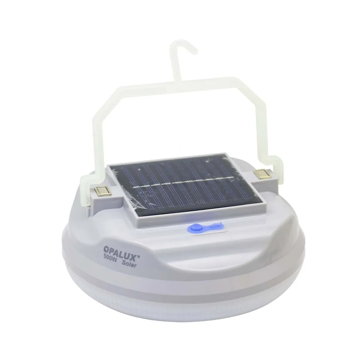 OPALUX - Lámpara Portátil Recargable con Panel Solar 500W OP-FD500W OPALUX