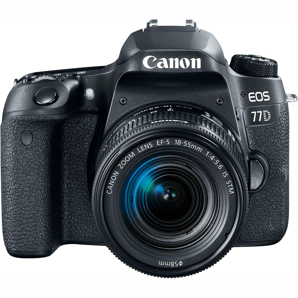 CANON - Canon EOS 77D DSLR Cámara con 18-55mm IS STM lente - Reacondicionado