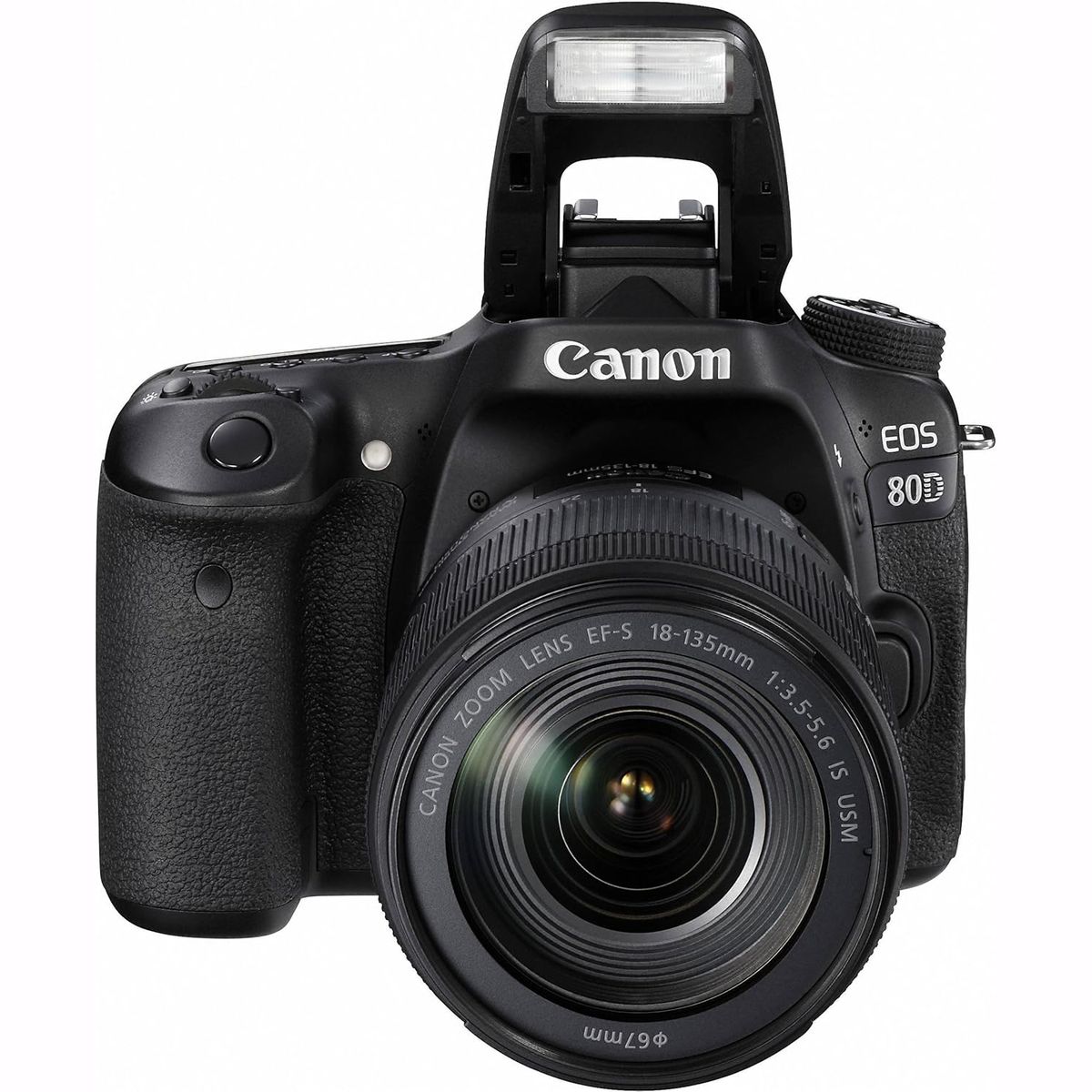 CANON - Canon EOS 80D DSLR Cámara con 18-135mm IS STM lente - Reacondicionado