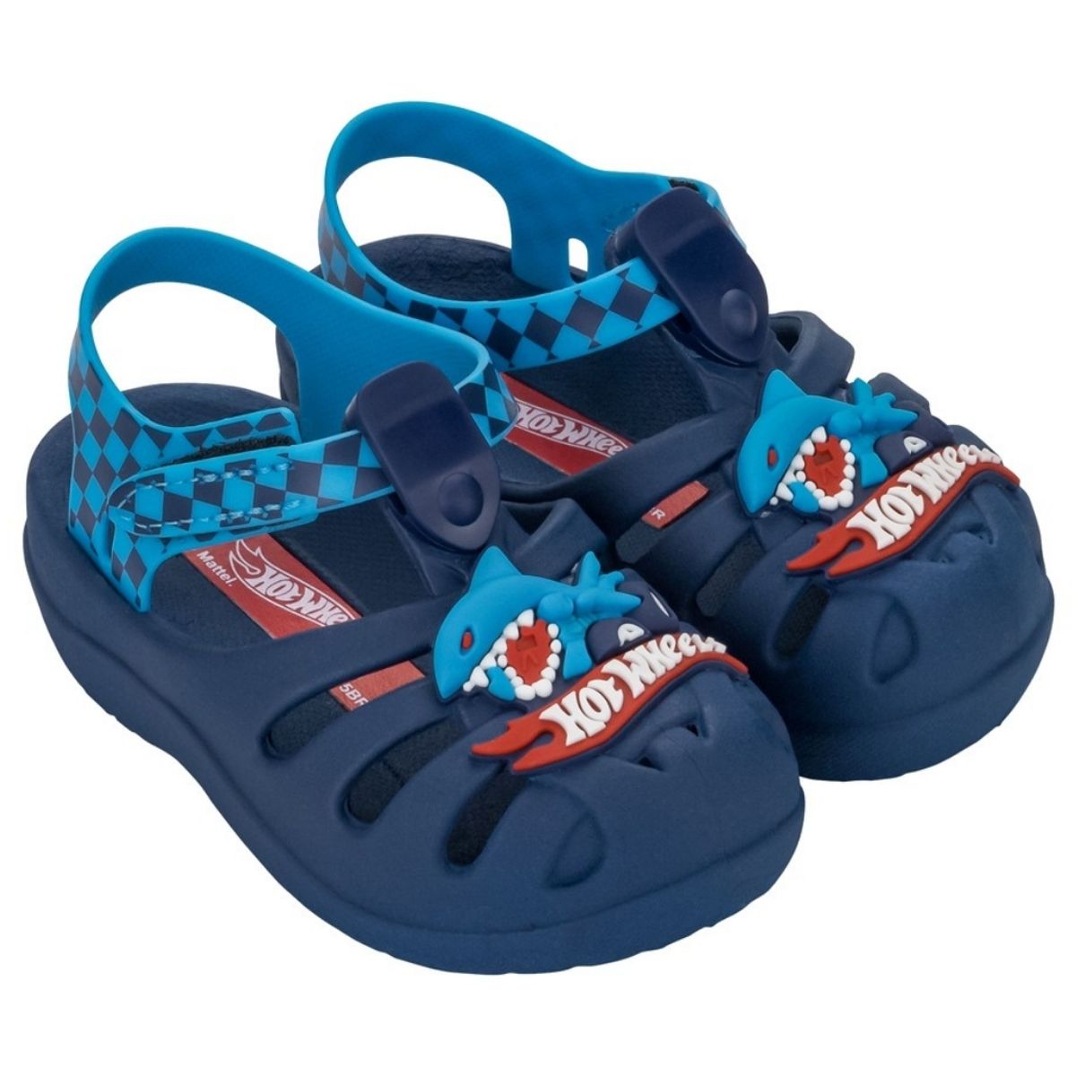 HOT WHEELS - Sandalias Bebe Canasta Hot Wheels Azul