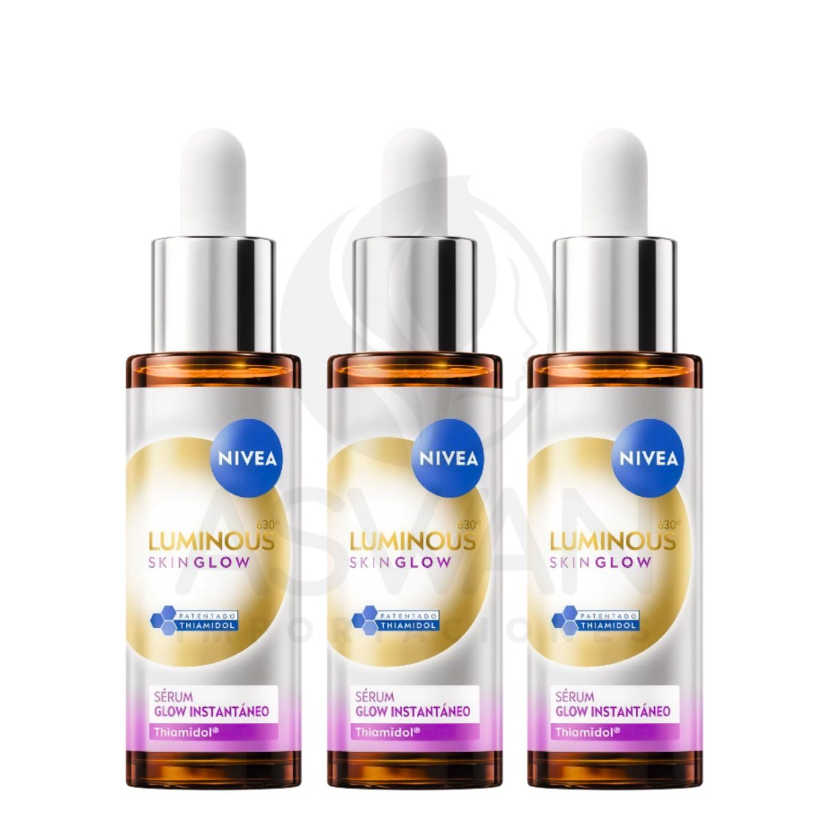 GENERICO - Pack x3 Luminous SkinGlow Serum Instantanéo 30 ml - NIVEA