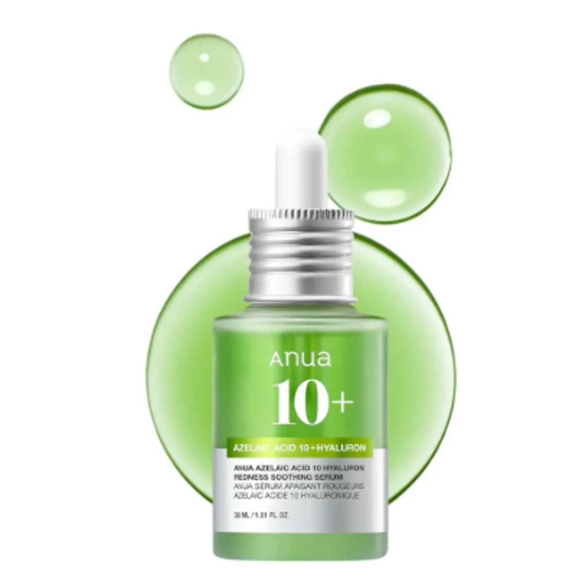 ANUA - ANUA  AZELAICO ACID 10 HYALURON REDNESS SOOTHING SERUM