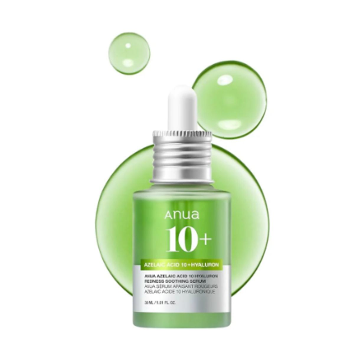 ANUA - ANUA  AZELAICO ACID 10 HYALURON REDNESS SOOTHING SERUM