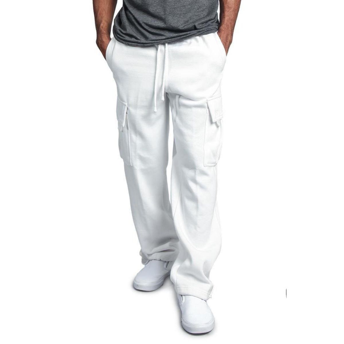 GIOIO - Pantalón Hombre Casual Clásico Cómodo Versátil