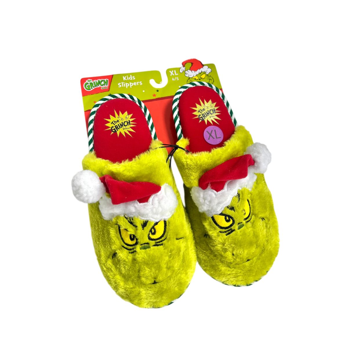 GENERICO - Pantuflas Unisex The Grinch Original  Suaves Y Calidas