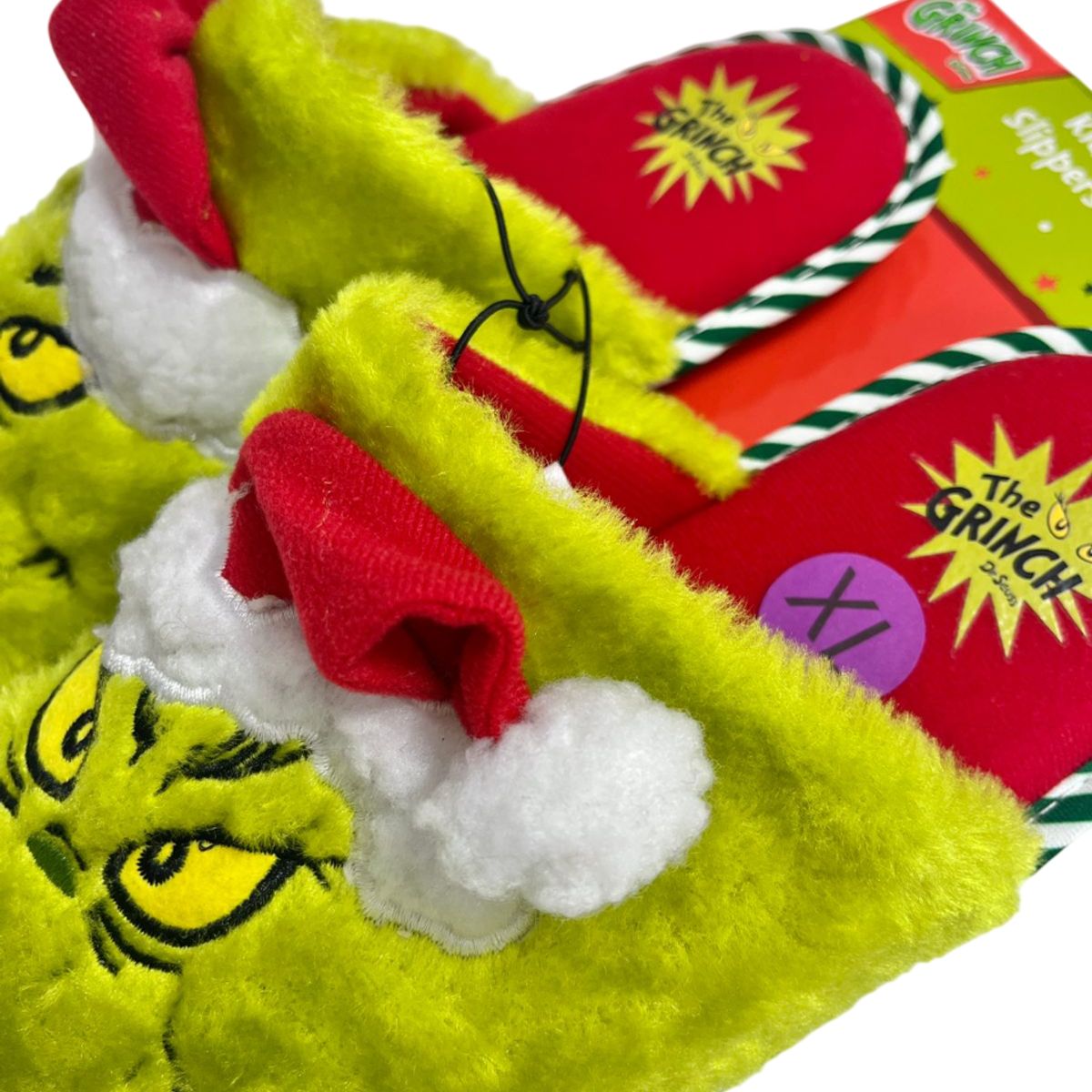 GENERICO - Pantuflas Unisex The Grinch Original  Suaves Y Calidas