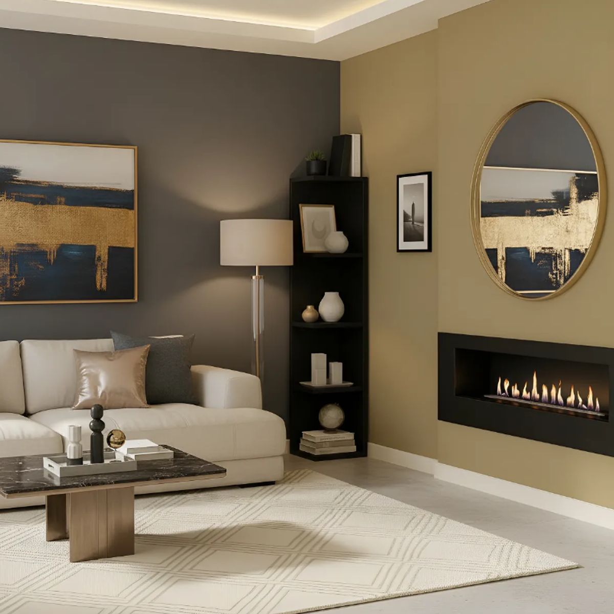 NACION MUEBLES - ESTANTE CBMM COLOR NEGRO NACION MUEBLES