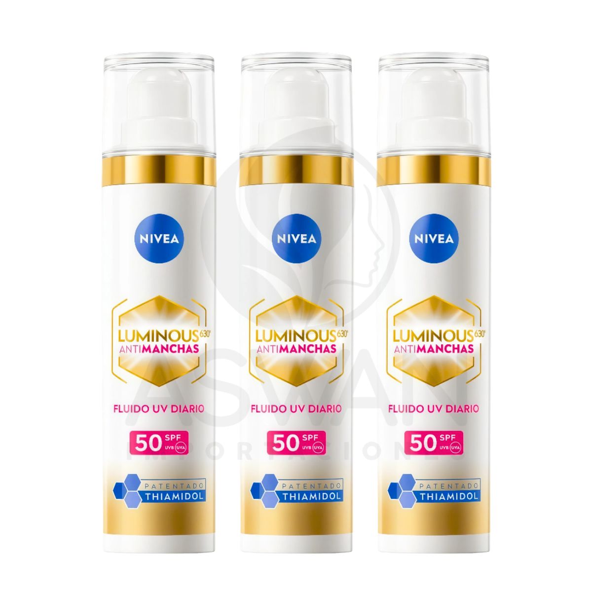 GENERICO - Pack x3 Luminous Anti-Manchas Fluido 50SPF 40 ml - NIVEA