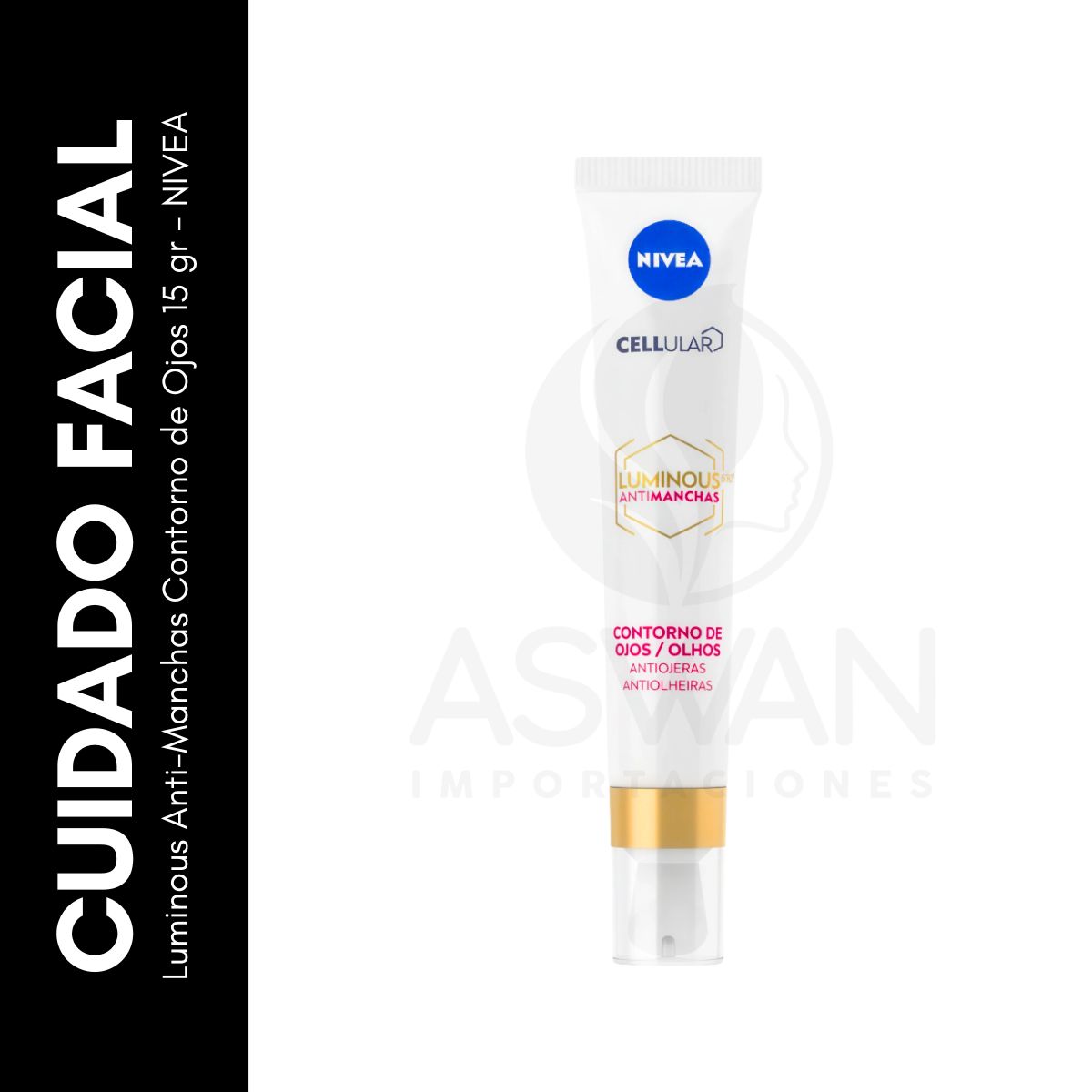 GENERICO - Luminous Anti-Manchas Contorno de Ojos 15 gr - NIVEA