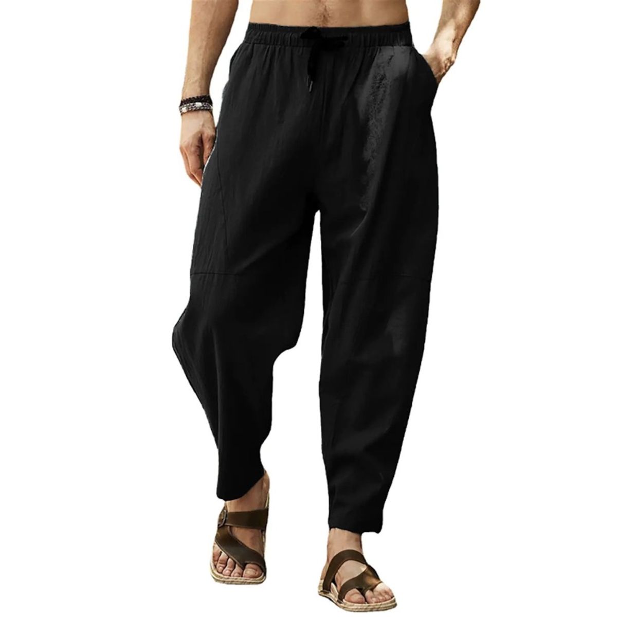 GIOIO - Pantalón Hombre Casual Clásico Cómodo Versátil