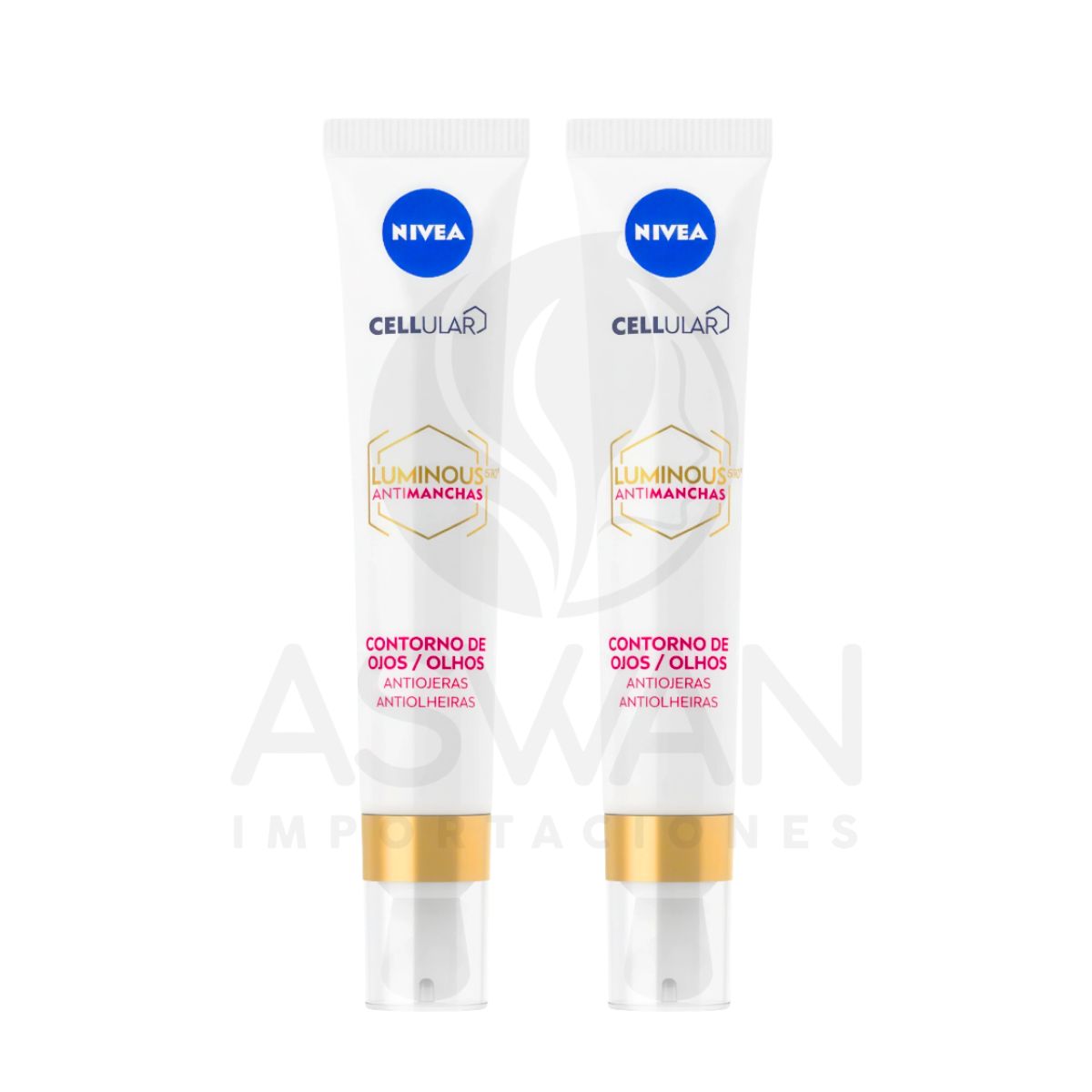 GENERICO - Pack x2 Luminous Anti-Manchas Contorno de Ojos 15 gr - NIVEA
