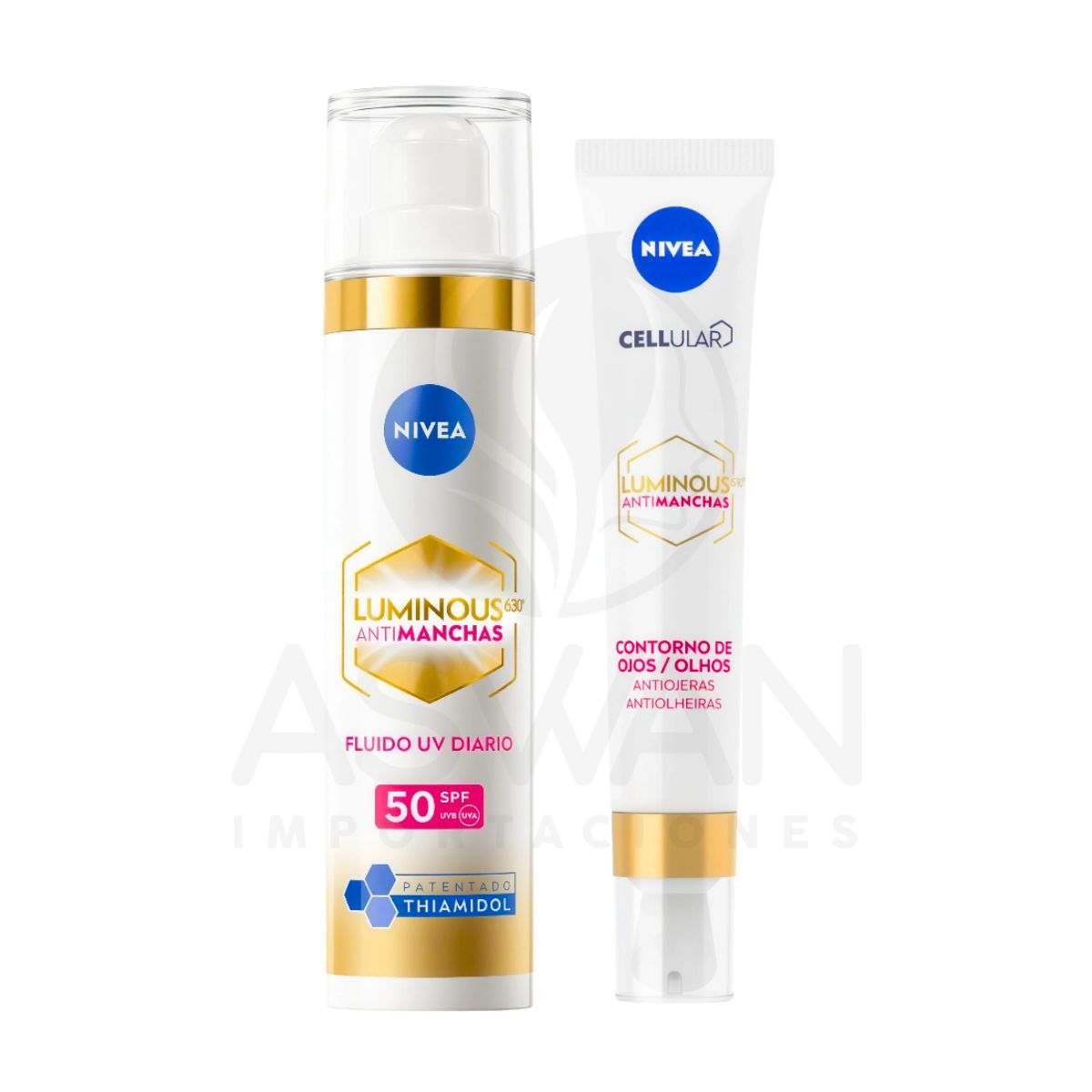 GENERICO - Pack Luminous Anti-Manchas Fluido + Contorno - NIVEA