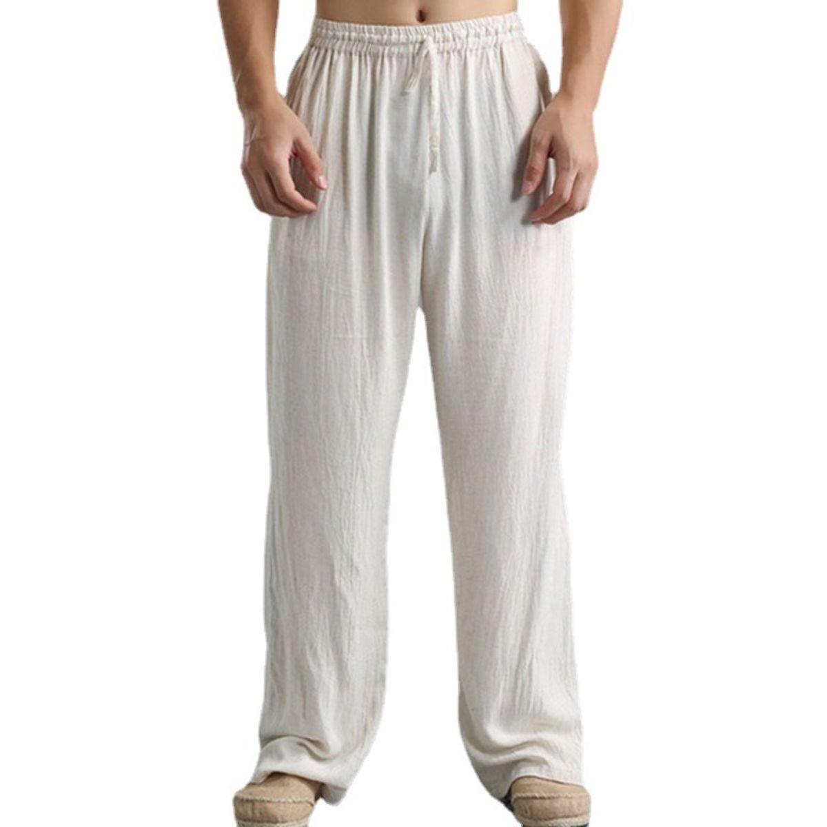GIOIO - Pantalón Hombre Casual Clásico Cómodo Versátil