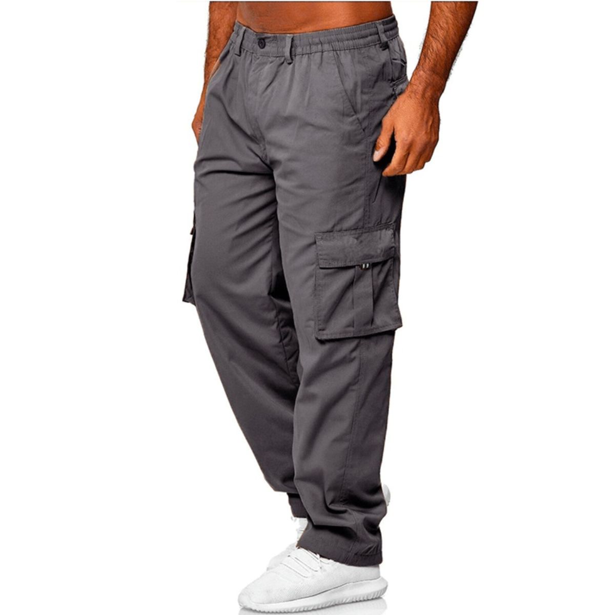 GIOIO - Pantalón Hombre Casual Clásico Cómodo Versátil