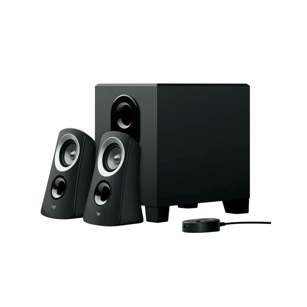 LOGITECH - Parlante 2.1 Logitech Z313 Para PC 50 watts