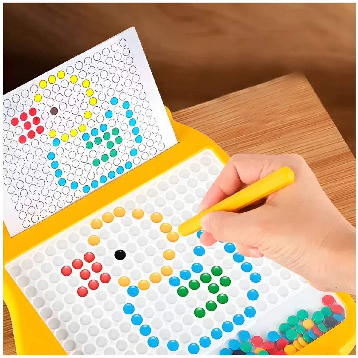 GENERICO - Tablero Magnético Diseño Oso con Tarjetas