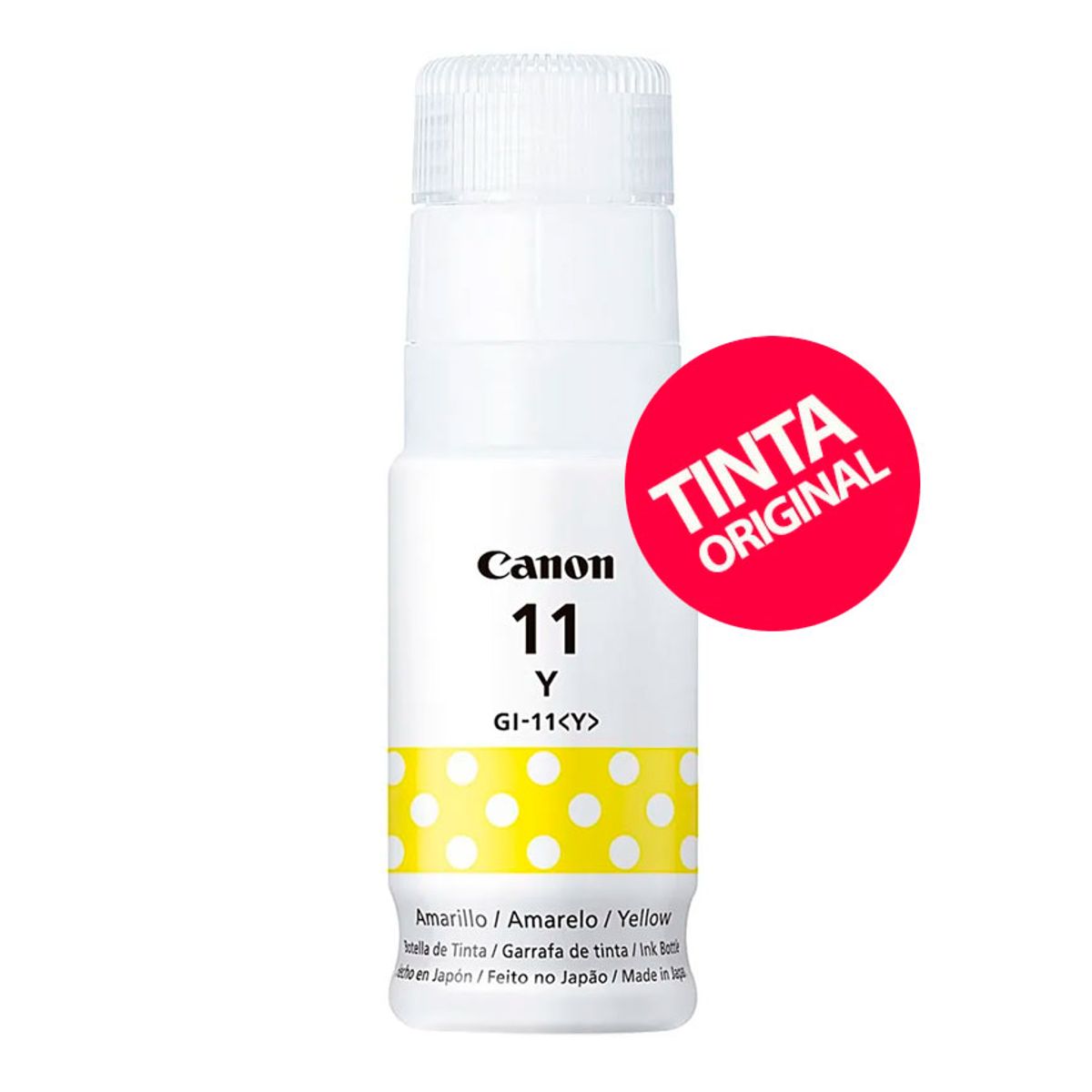 CANON - Tinta Canon GI-11 Yellow Original para Canon G2160  G3160  G3170  G4170