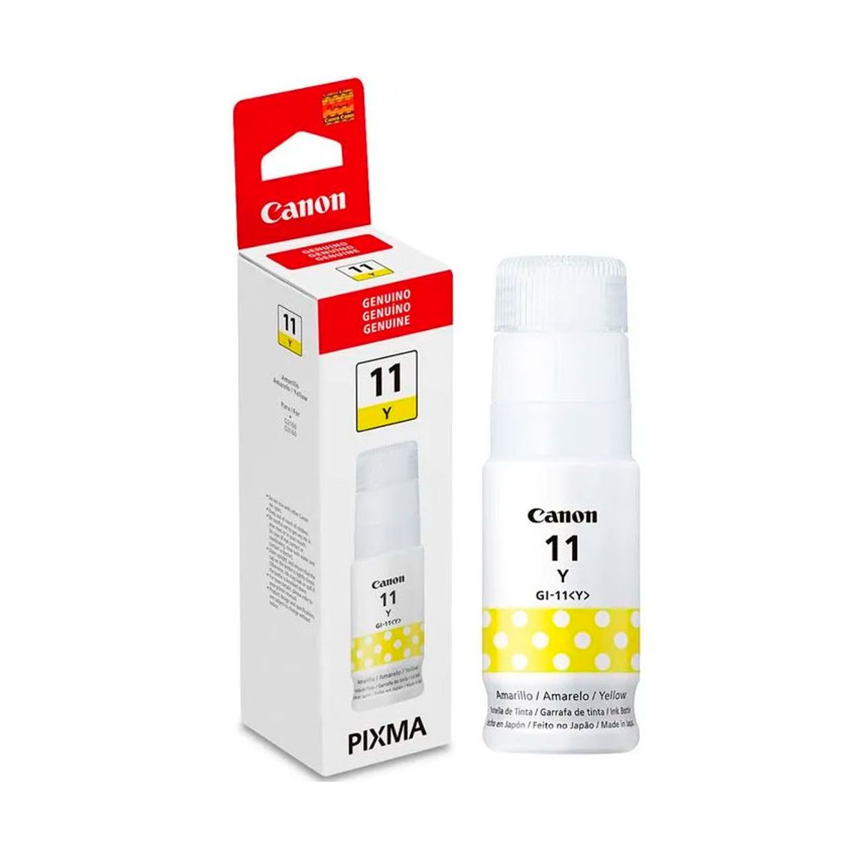 CANON - Tinta Canon GI-11 Yellow Original para Canon G2160  G3160  G3170  G4170