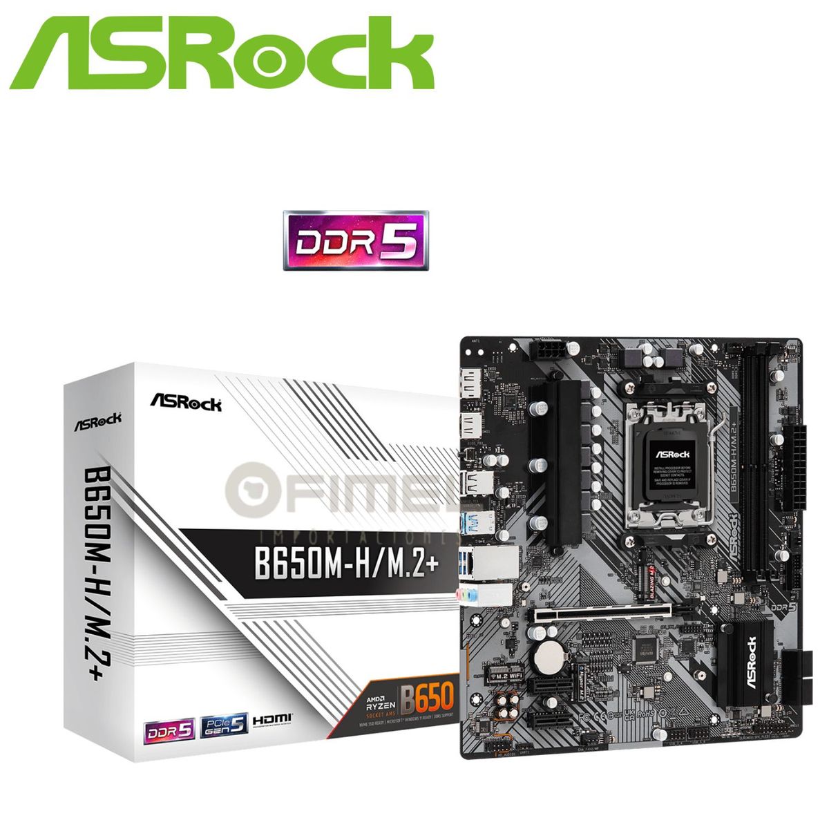 ASROCK - Motherboard ASROCK B650M-HM2+ SVL DDR5