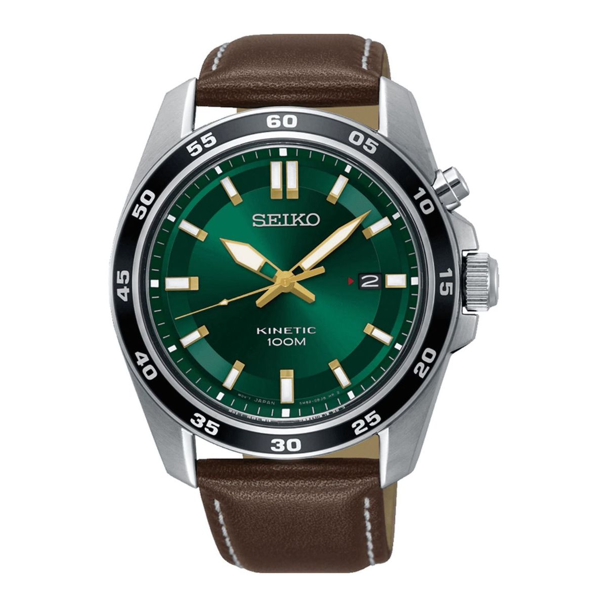 SEIKO - Seiko SKA791 Verde Kinetico 42mm