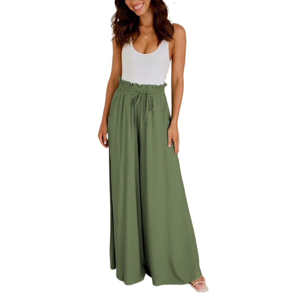 GIOIO - Pantalón de Vestir Mujer para Uso Diario Casual