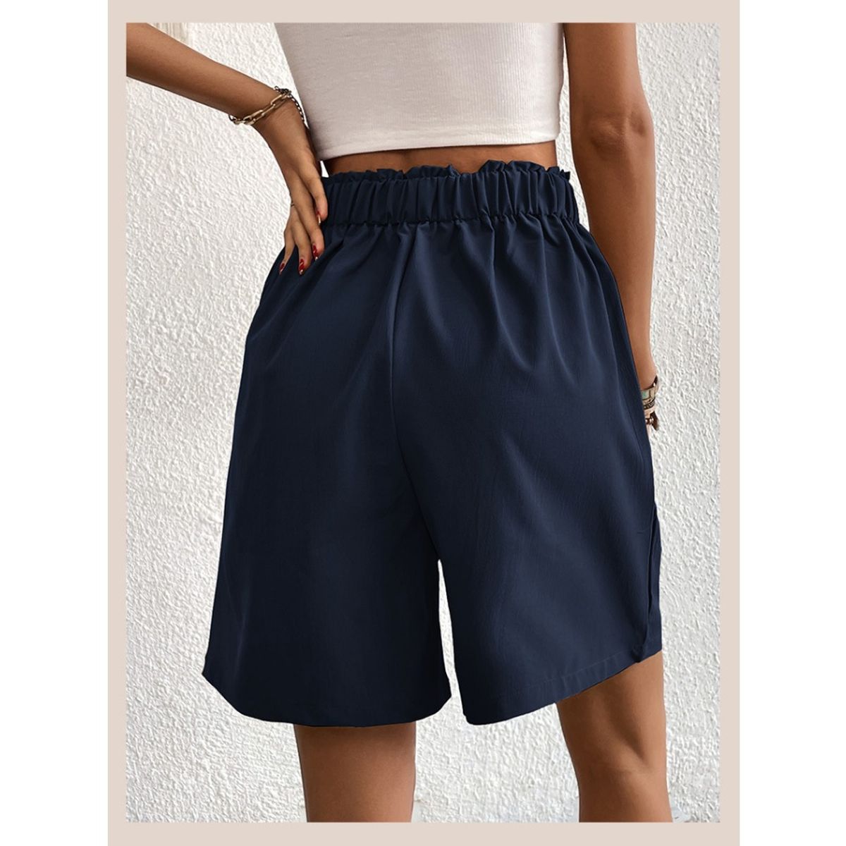 GIOIO - Short Mujer Casual Clásico Cómodo para Verano