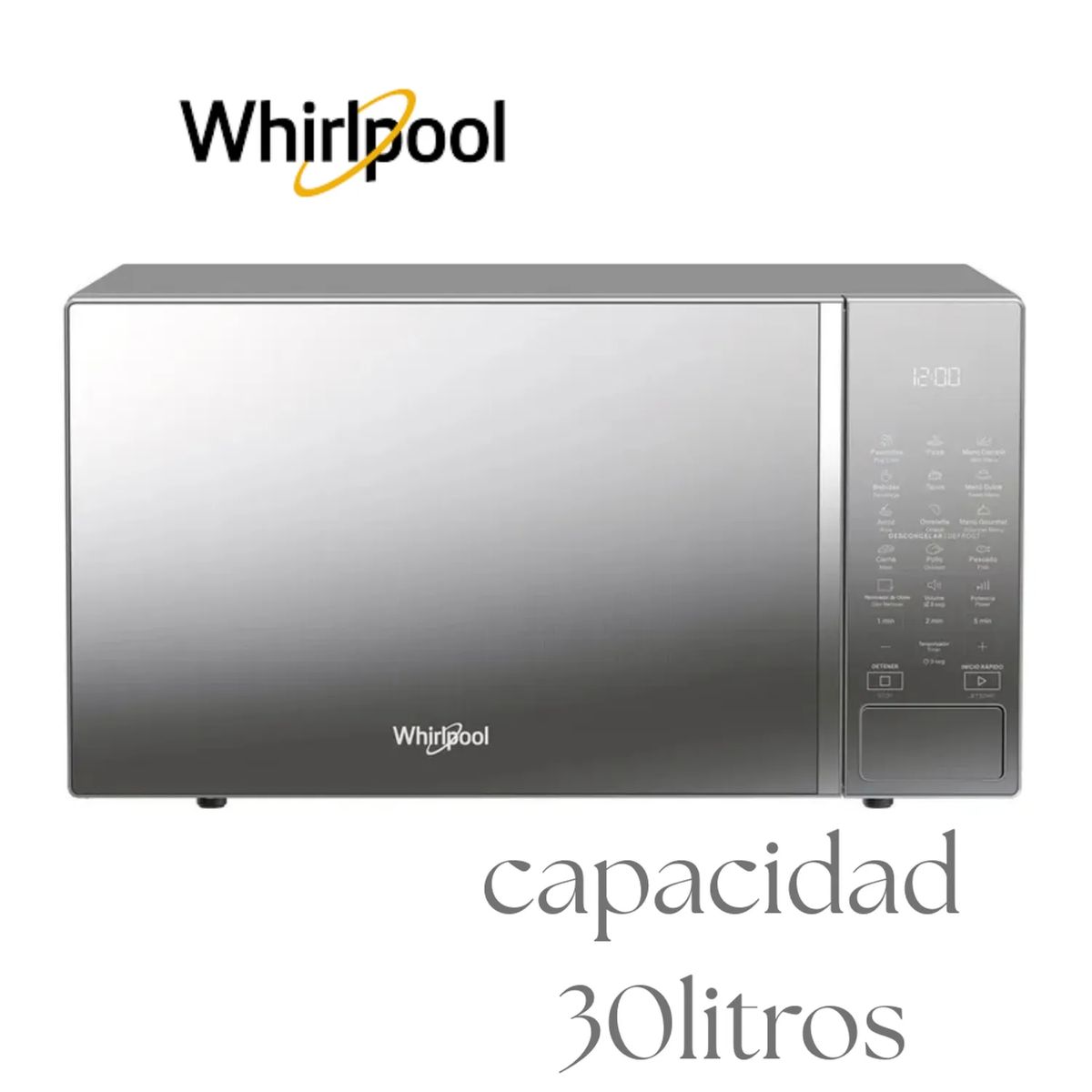 WHIRLPOOL - Microondas Whirlpool 30 Litros WM2011D