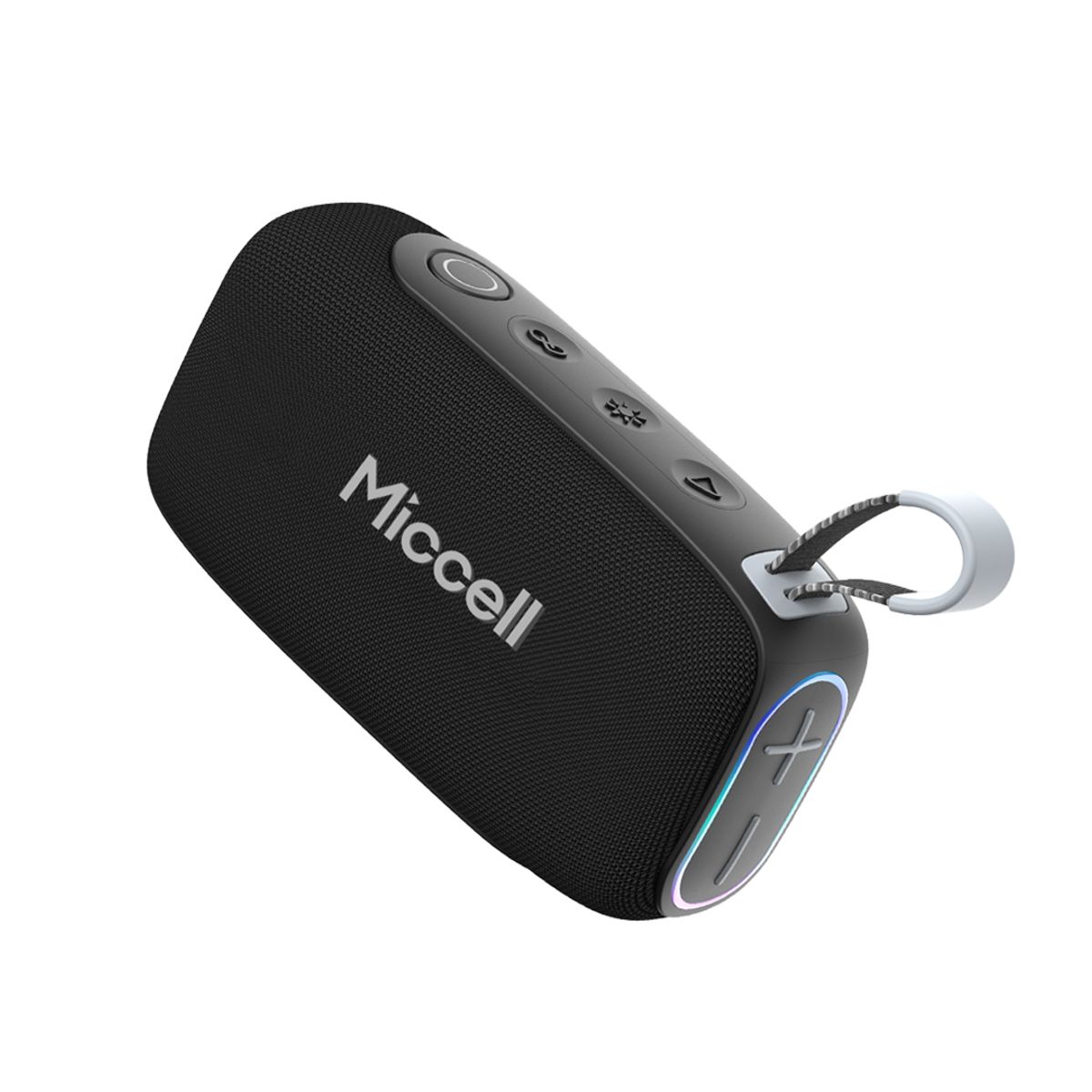 GENERAL - Miccell Parlante Bluetooth Portátil 20W IPX7 Resistente al Agua con RGB y 3000mAh