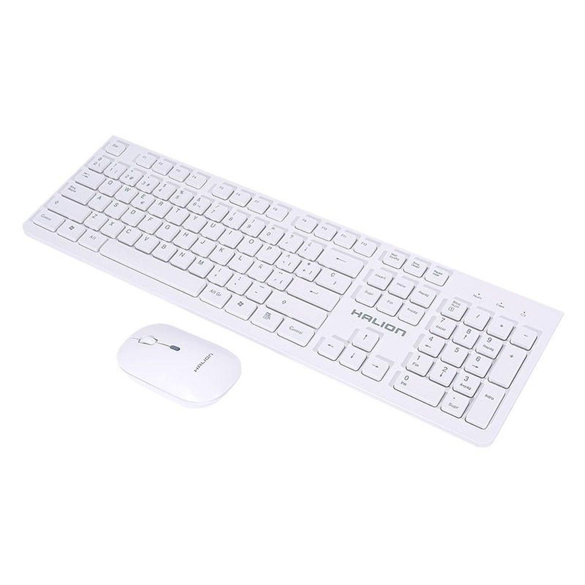 HALION - Kit Teclado Y Mouse Inalámbrico Ha-K652c
