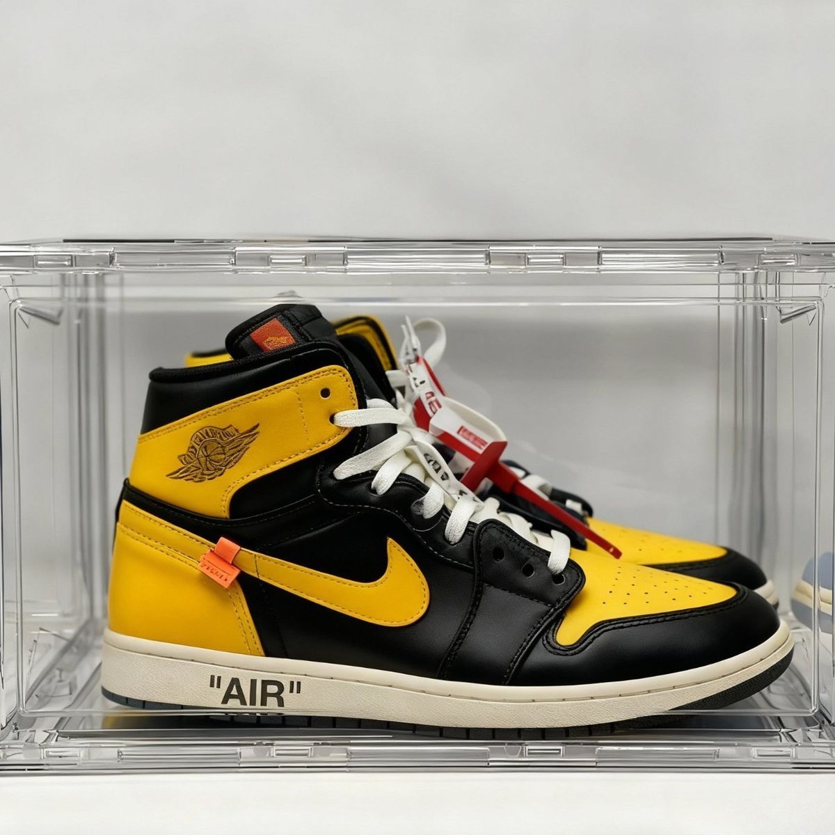 GENERICO - Caja Organizador Premium Para Zapatillas Con Tapa Magnética