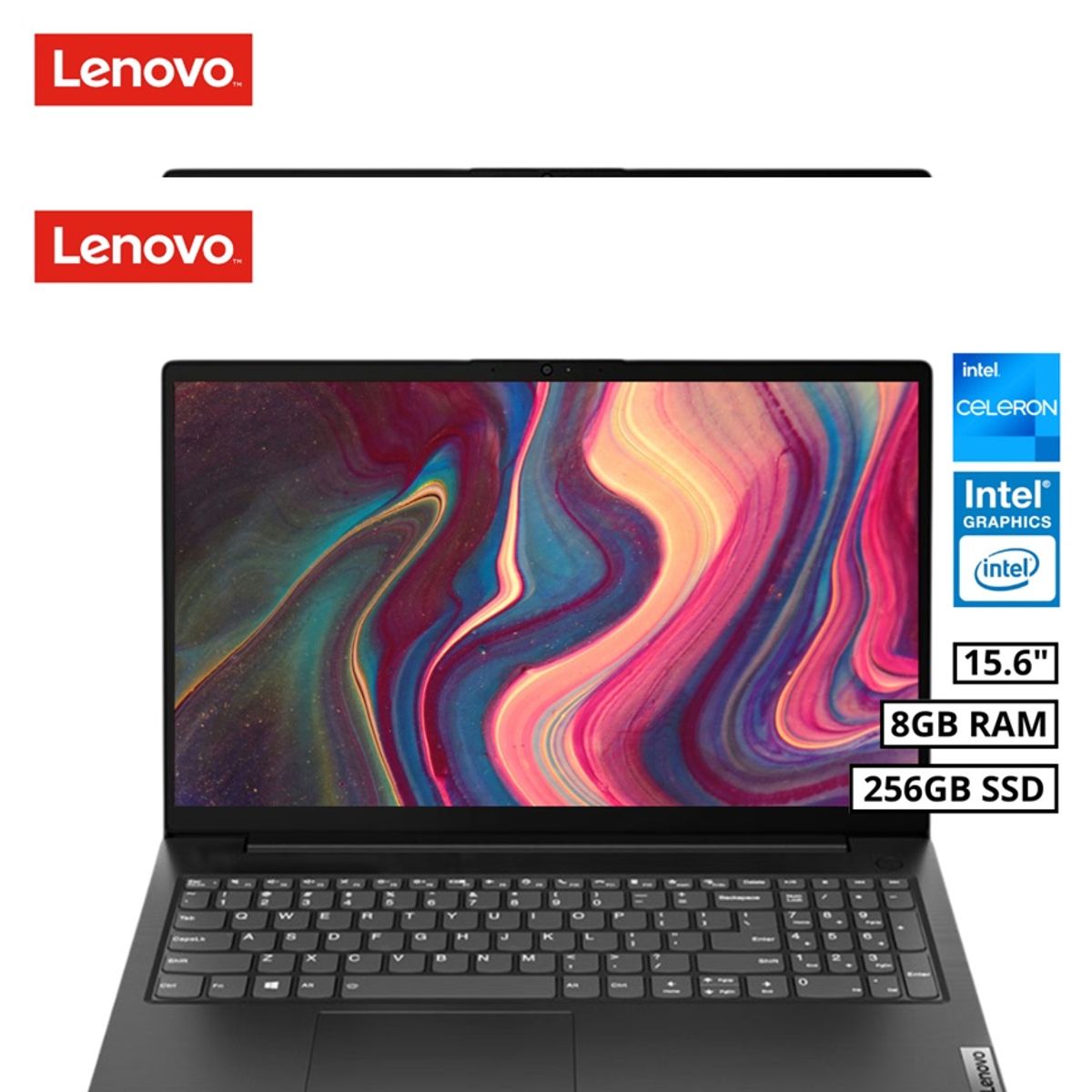 LENOVO - LAPTOP LENOVO V15 G2 IJL 15.6 FHD INTEL CELERON N4500 8GB RAM 256GB SSD