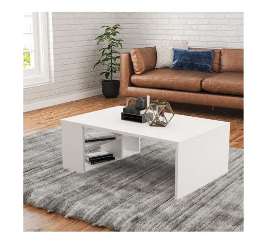Mesa de Centro Damim Blanco | Sodimac Perú