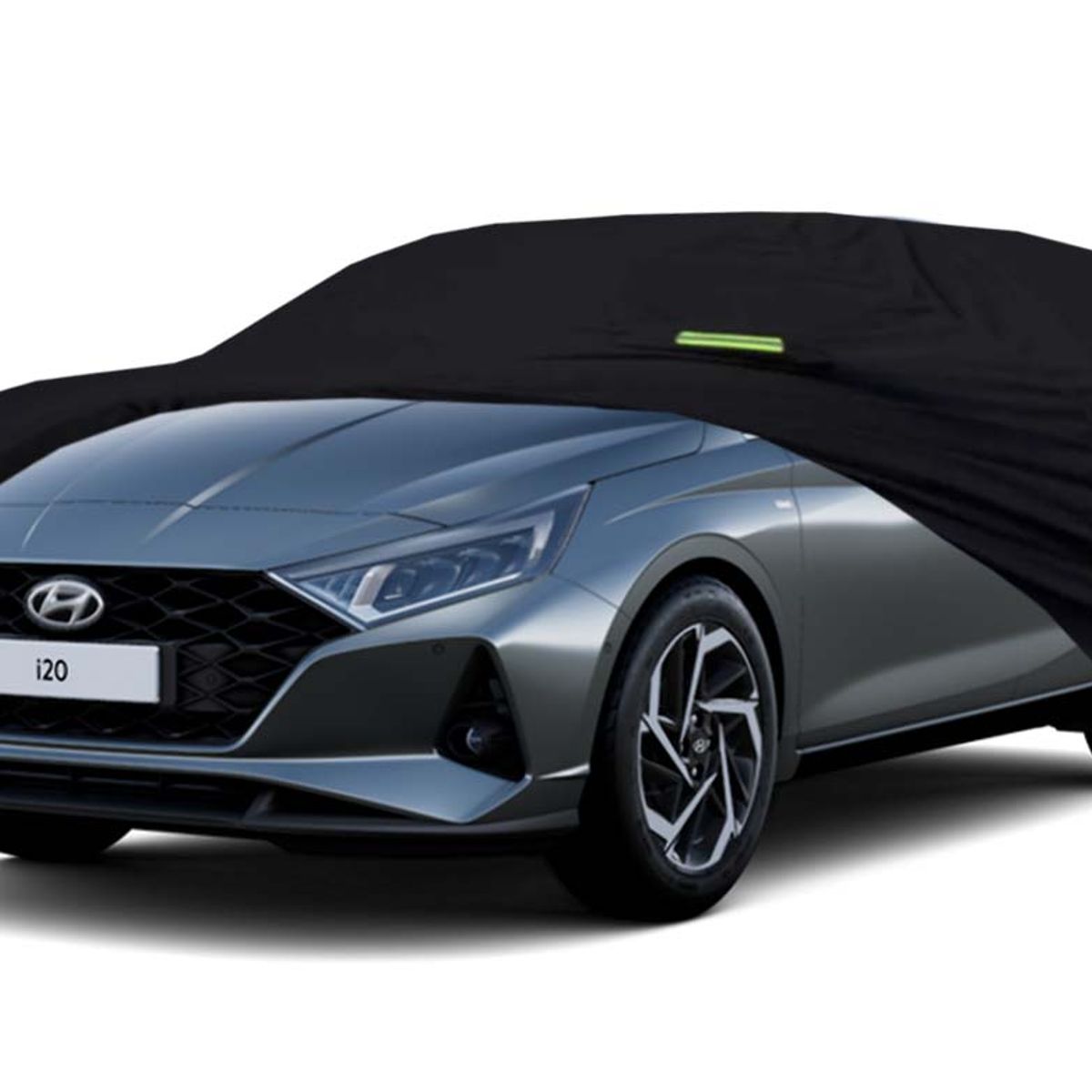 FUNCOVER - Cobertor Hatchback I20 Impermeable Funda Premium Negro