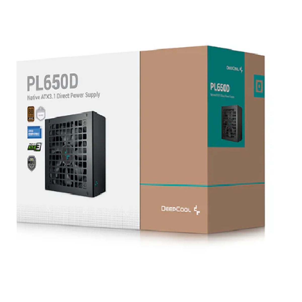 DEEPCOOL - Fuente Poder DEEPCOOL PL650D 650Watts 80 Plus BRONZE