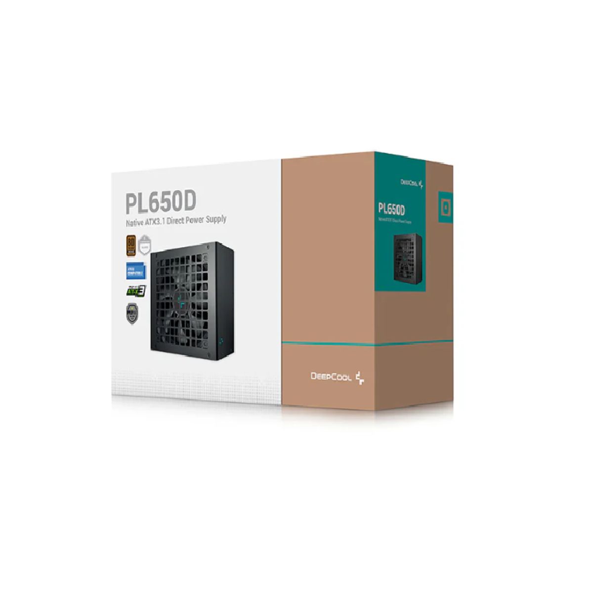 DEEPCOOL - Fuente Poder DEEPCOOL PL650D 650Watts 80 Plus BRONZE