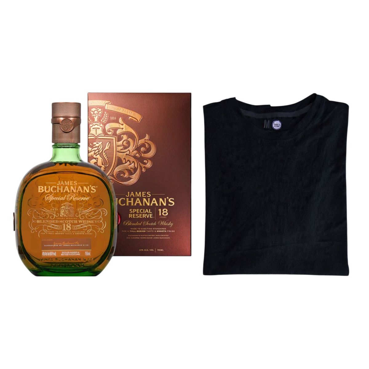 BUCHANANS - Pack Buchanans 18 años 750ml + Polo