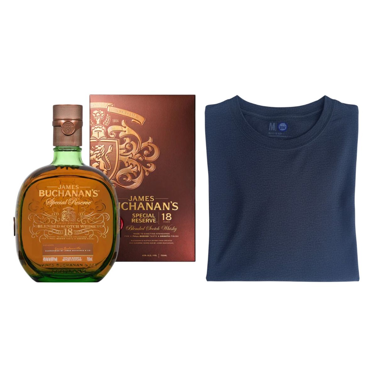 BUCHANANS - Pack Buchanans 18 años 750ml + Polo