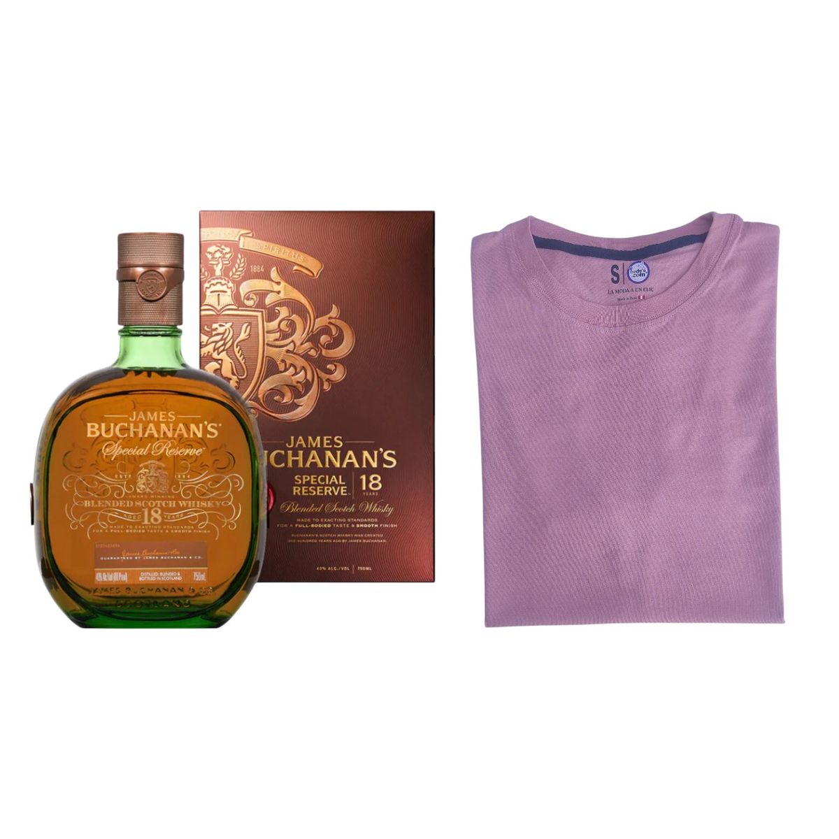 BUCHANANS - Pack Buchanans 18 años 750ml + Polo