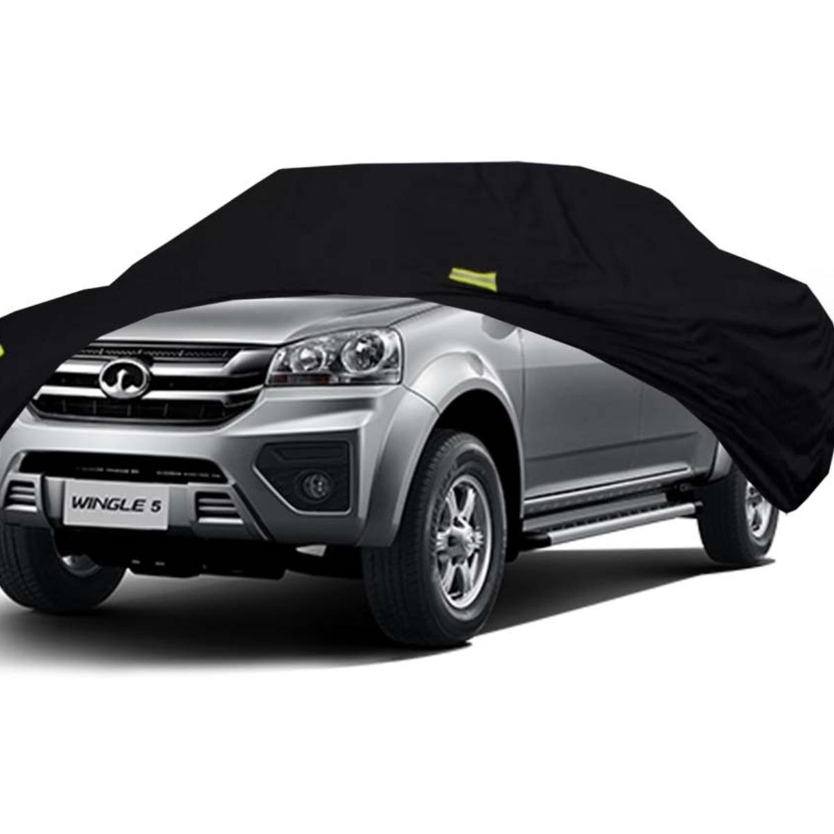 FUNCOVER - Cobertor Camioneta Pick Up Great Wall Wingle 5 Impermeable Funda Premium Negro