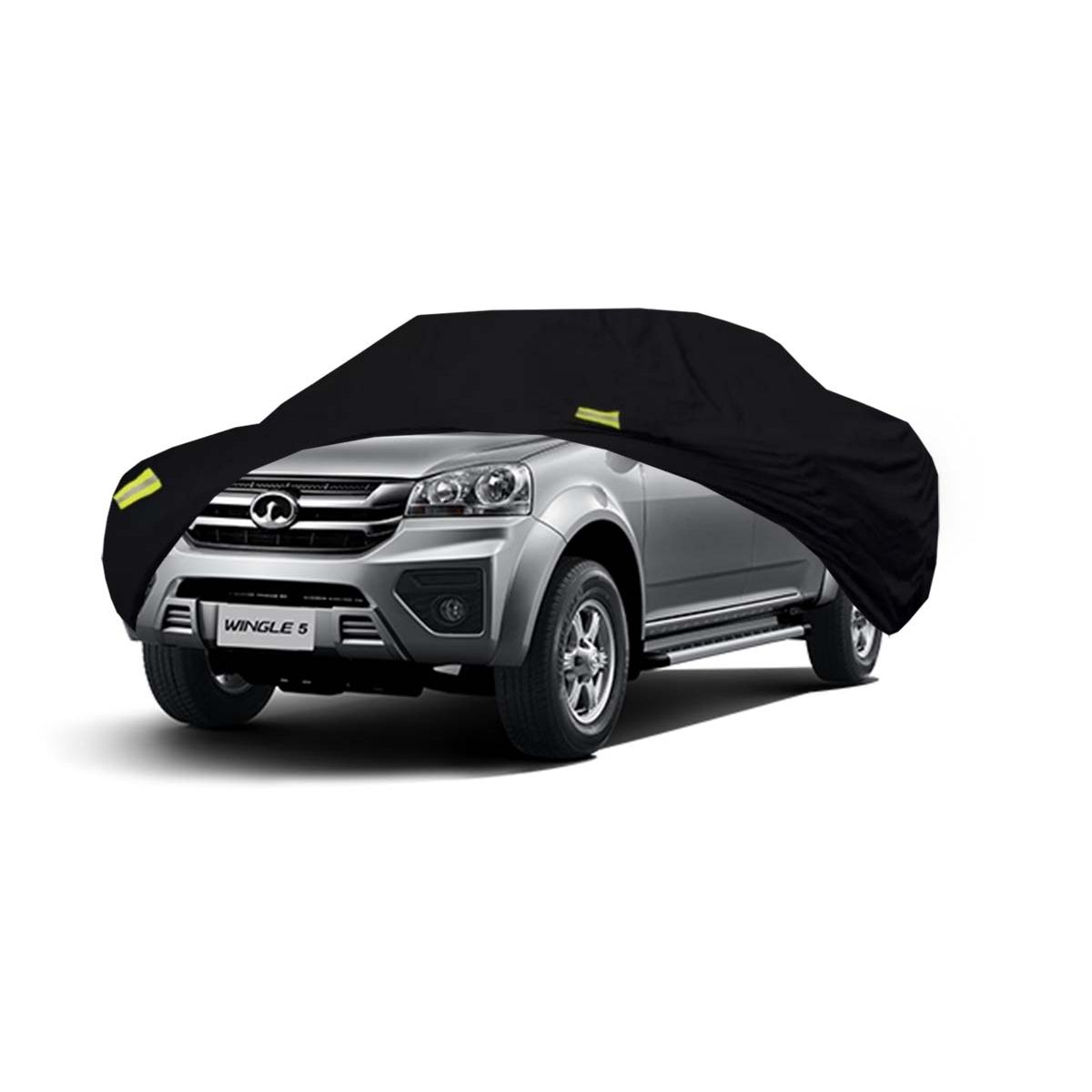 FUNCOVER - Cobertor Camioneta Pick Up Great Wall Wingle 5 Impermeable Funda Premium Negro