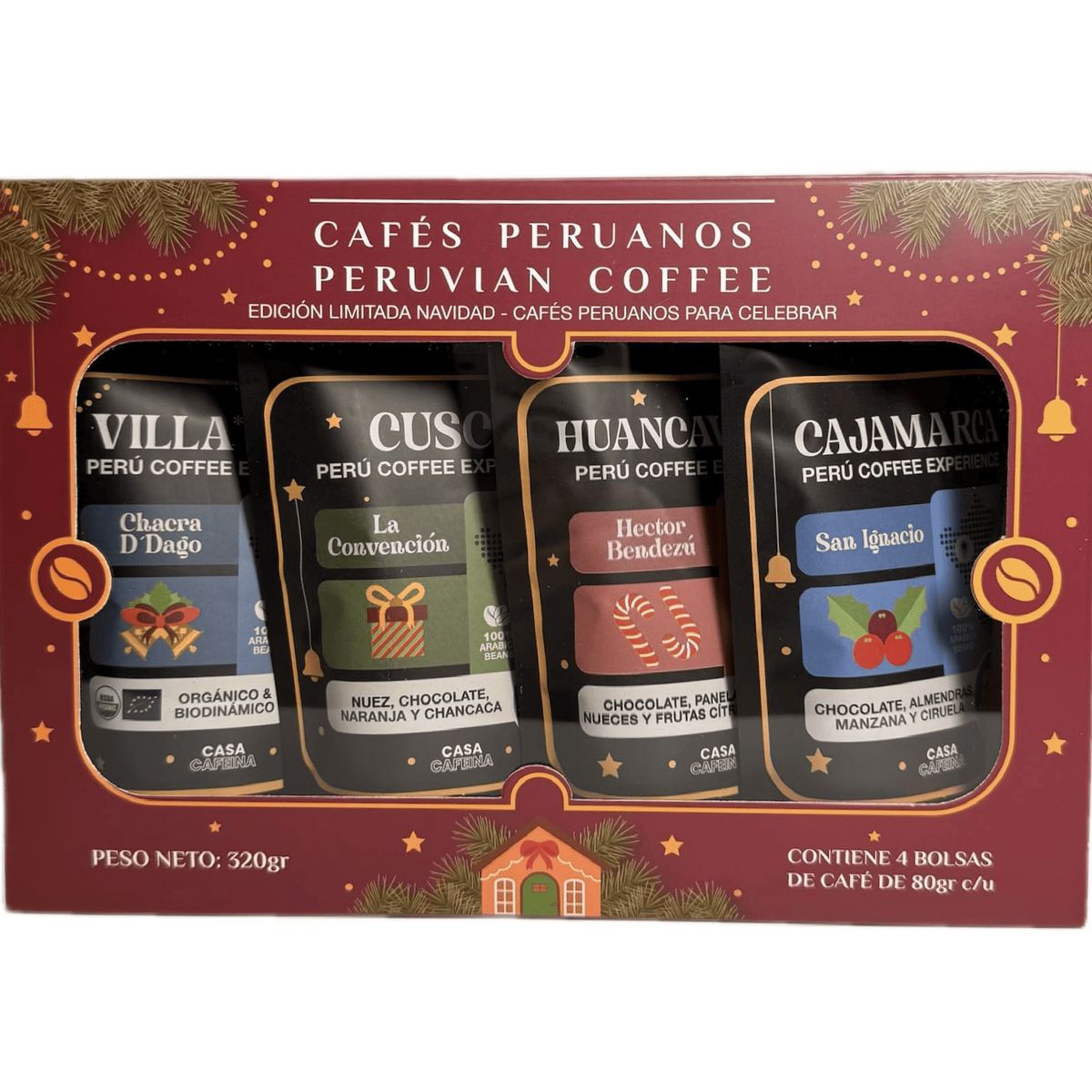 GENERICO - Blend de Temporada - Colección Cafés Peruanos - 4 Orígenes Selectos Specialty Coffee Experience Molido