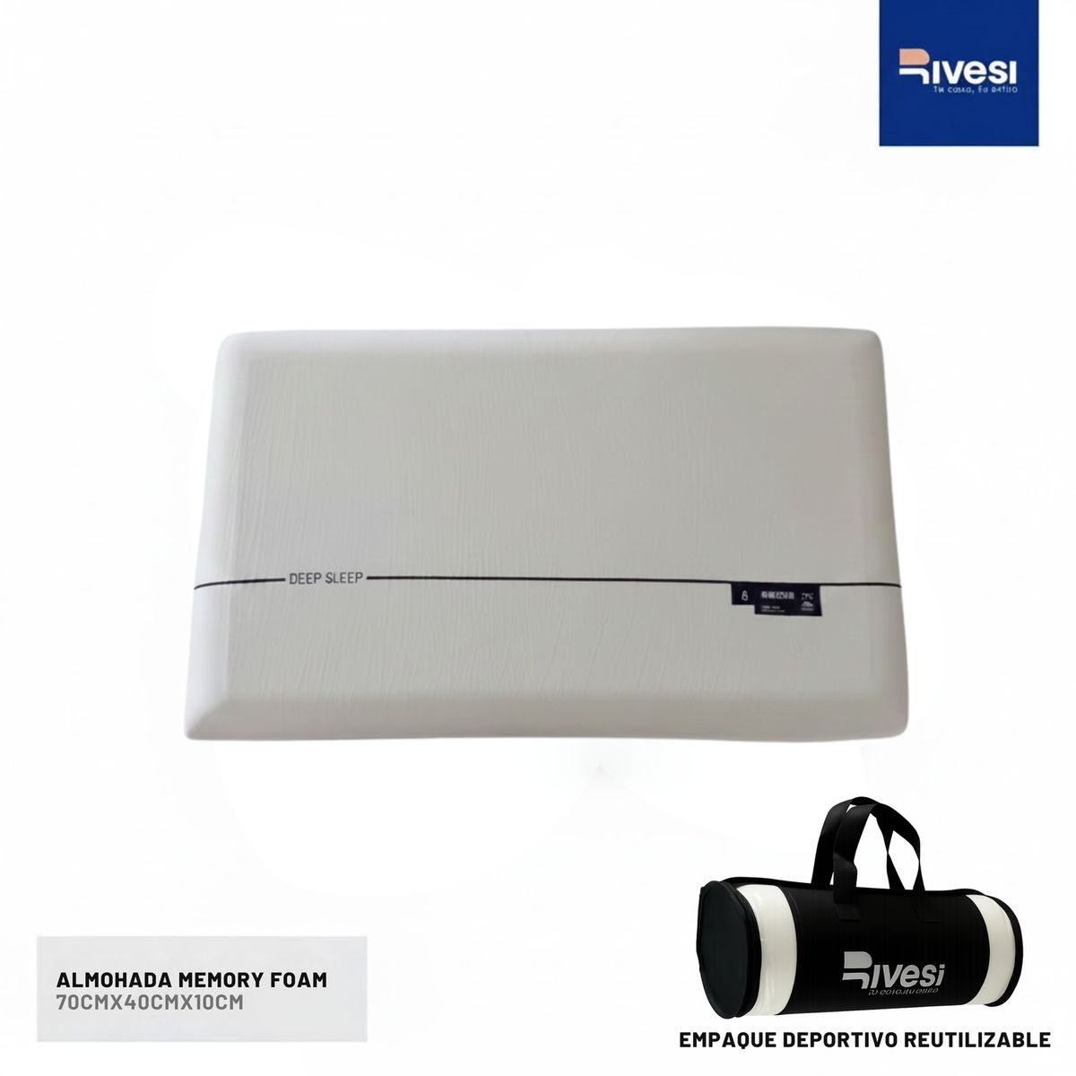 RIVESI - Almohada Rivesi Home Memory Foam