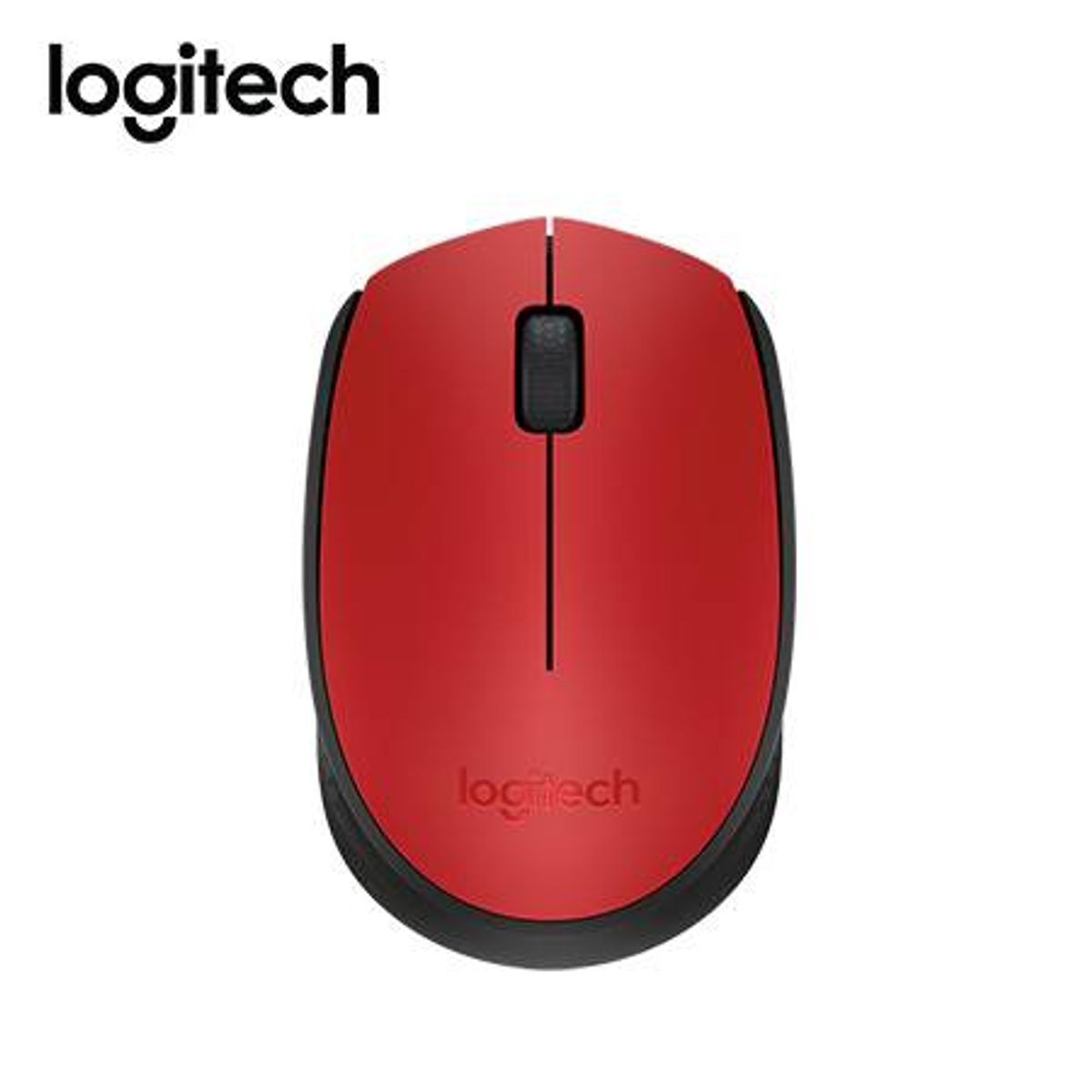 LOGITECH - MOUSE LOGITECH M170 WIRELESS RED 910-004941