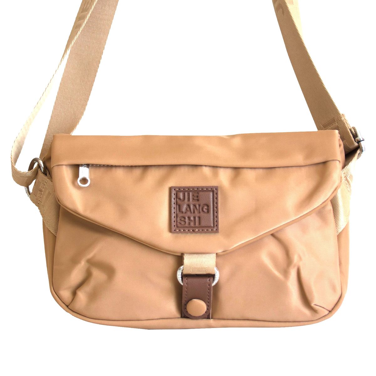 GENERICO - BOLSO MORRAL LIGERO DE NAILON RESISTENTE IMPERMEABLE