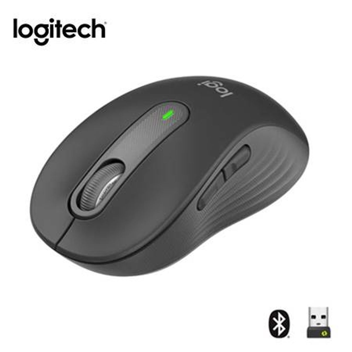 LOGITECH - MOUSE LOGITECH SIGNATURE M650 SILENT WIRELESSBLUETOOTH BLACK 910-006250