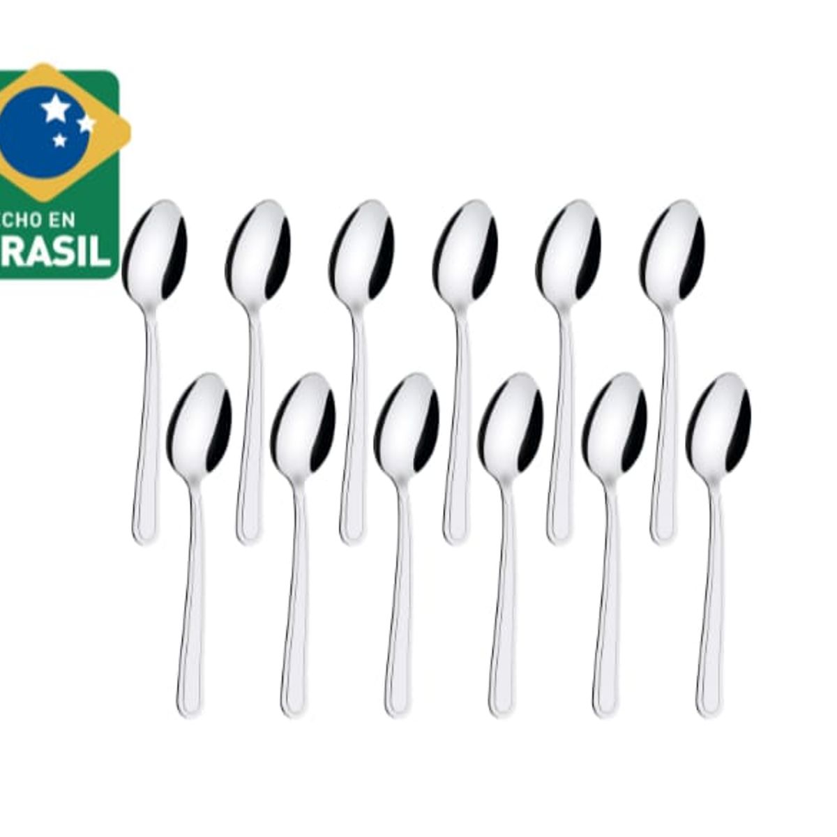 TRAMONTINA - CUCHARA DE MESA BUZIOS TRAMONTINA 12 PIEZAS