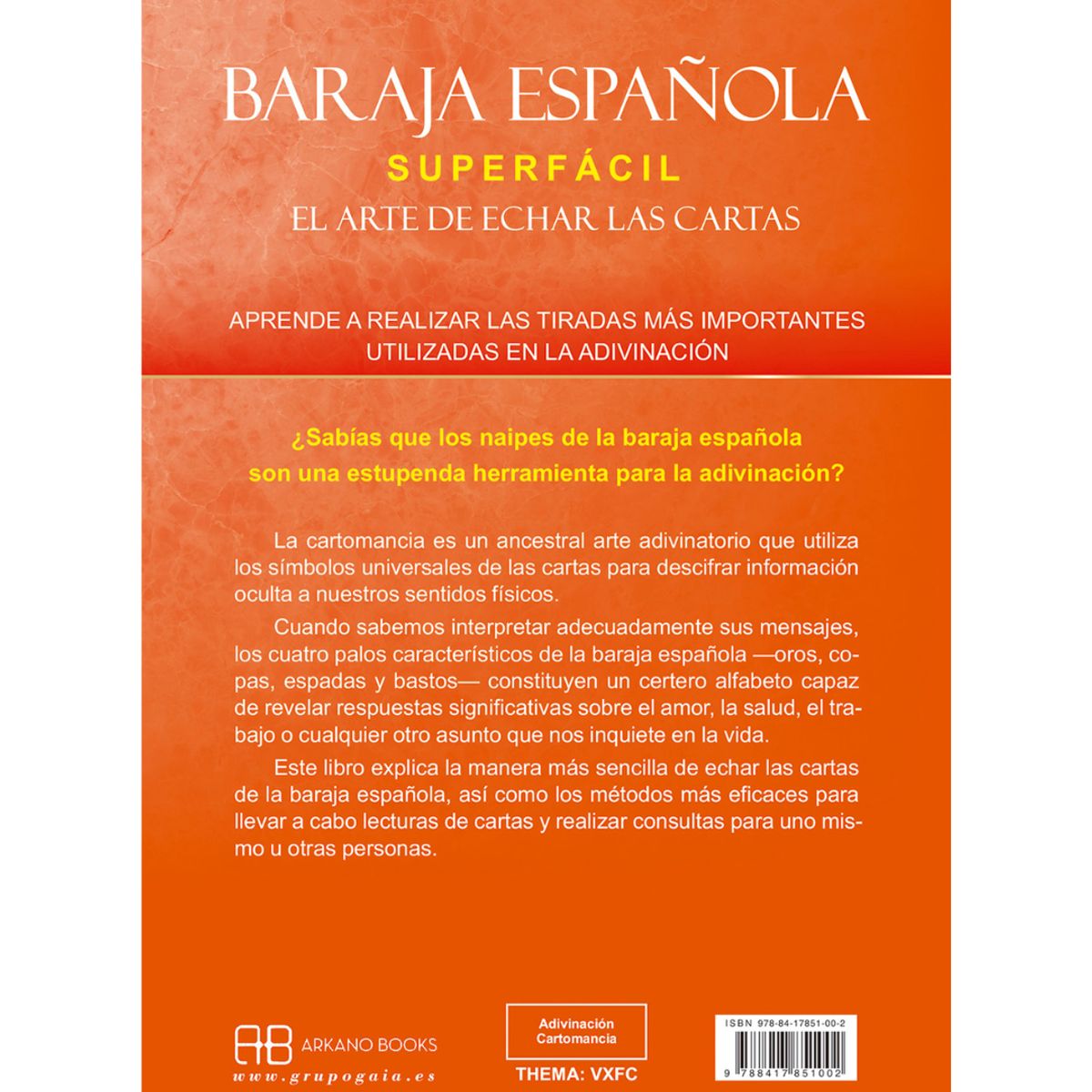 GENERICO - Baraja española superfácil - El Arte de echar las cartas