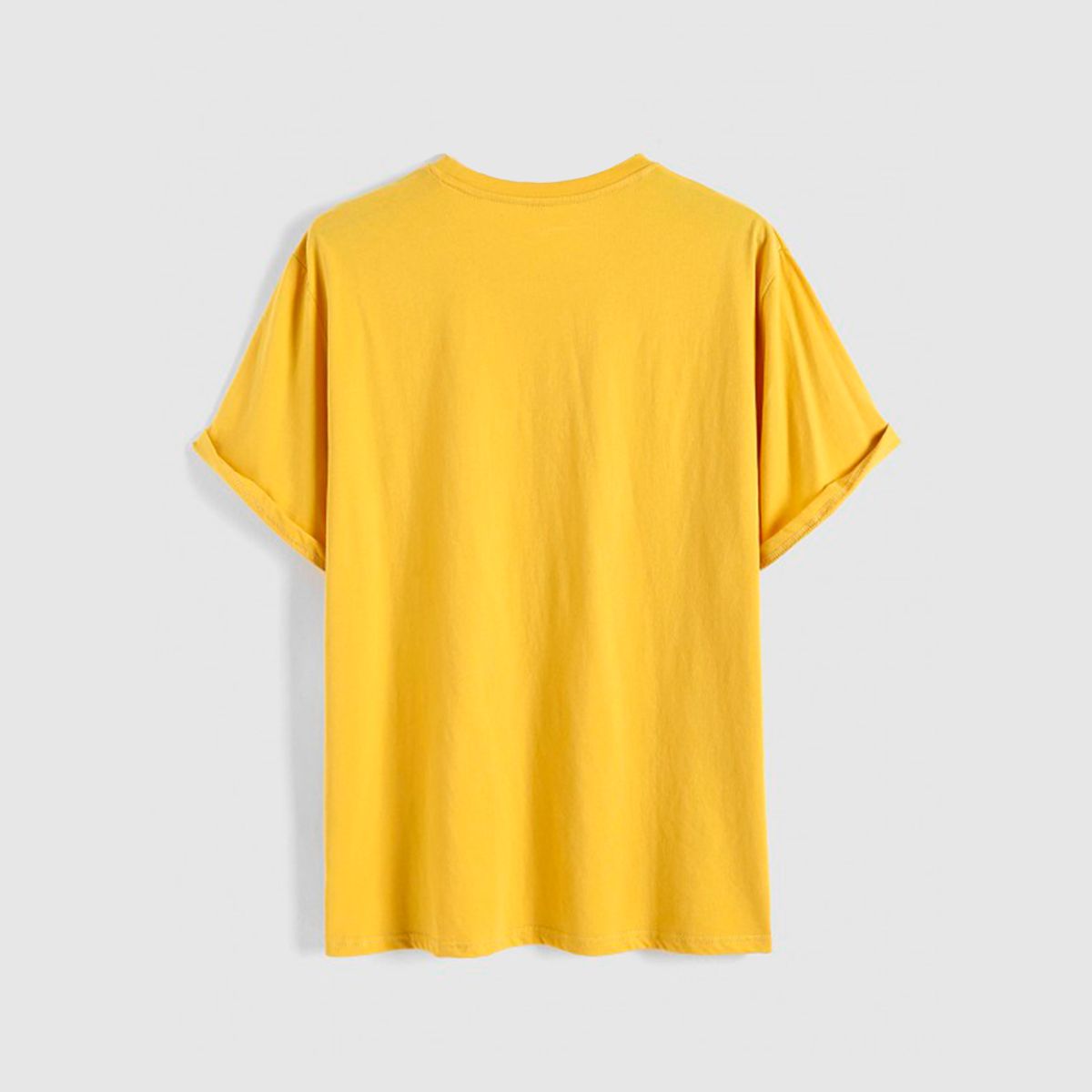 YANSUS - Polo Hombre Yansus Amarillo Estampado