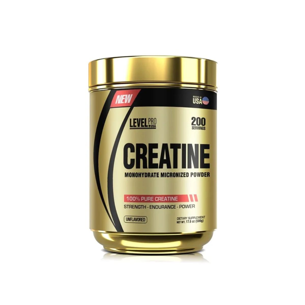 LEVEL PRO - Creatina Level Pro 500g+Portaproteína+XB