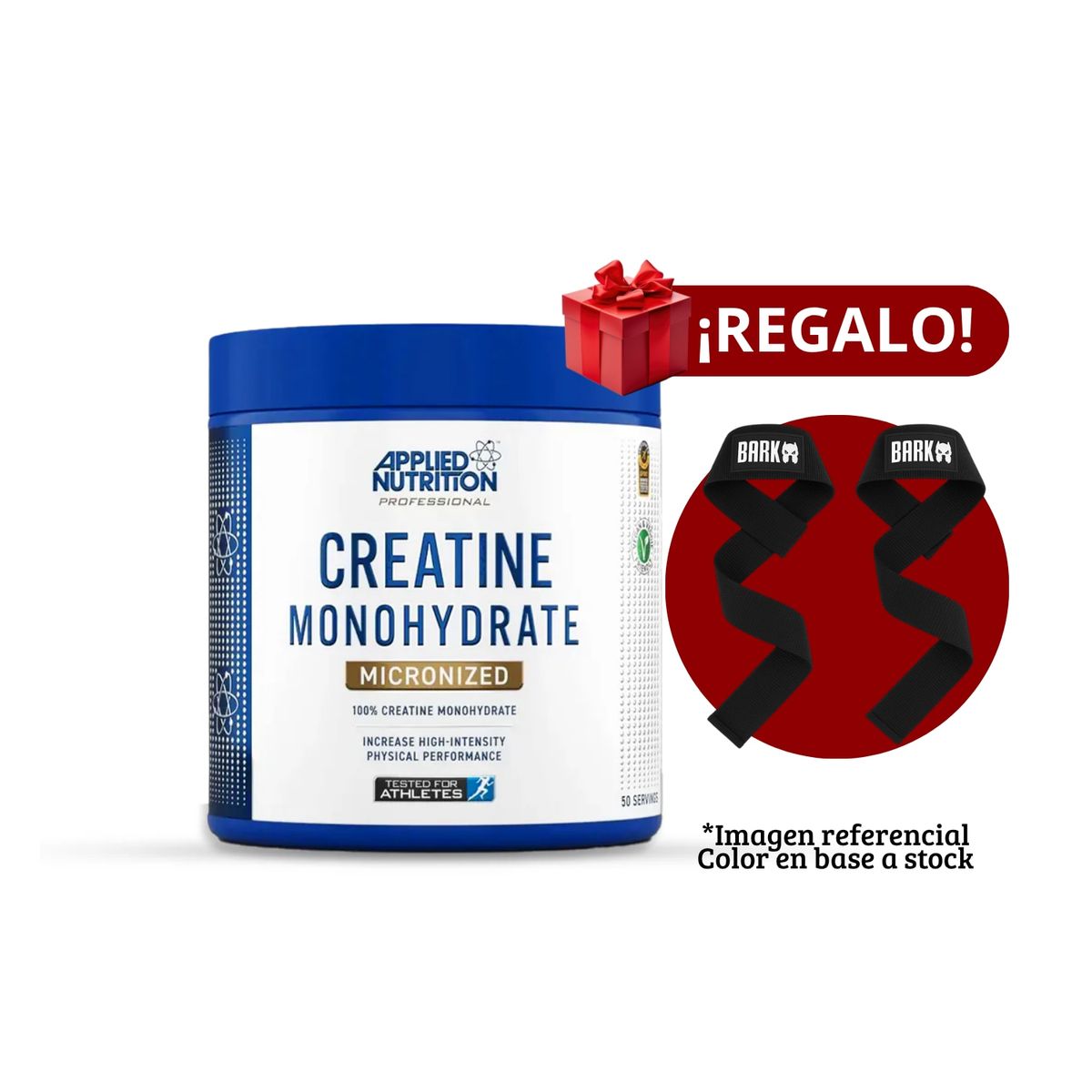 APPLIED NUTRITION - Creatina Applied Nutrition 250g+Straps